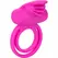 CalExotics Dual Flicker Enhancer Silikonski Intimni Prsten USB Punjivi