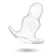 Addicted Toys Veliki Transparentni Analni Dilatator 13.5cm TPE Sistem