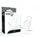 Addicted Toys Srednji Analni Dilatator 9.5 cm Transparentni TPE Sistem