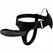 Pretty Love Myron Adjustable Hollow Vibrating Harness Silicone Black