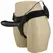 Pretty Love Myron Adjustable Hollow Vibrating Harness Silicone Black