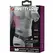 Pretty Love Myron Adjustable Hollow Vibrating Harness Silicone Black