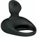 Pretty Love Vibrating Silicone Ring Flexible Design Black