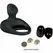 Pretty Love Vibrating Silicone Ring Flexible Design Black