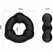 Crazy Bull Super Soft Silicone Comfort Ring sa Nodul Teksturom 5.4cm