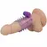 CASUAL LOVE Vibrirajući Navlaka za Prsten Ljubičasta - Fleksibilni TPR, Podesiva Veličina