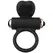 Womanvibe Zeus Silikonski Intimni Prsten - Ergonomski, 4.1x8.6 cm, Crna