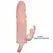 Baile Brave Man Intimate Extension with Dual Vibrating System 16.5 cm Flesh