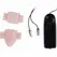 Baile Alfred Intimate Vibrating Sleeve Set with Dual Remote Control, Natural