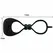 Pretty Love Double Silicone Ring Black - Dual Support System with Vibration