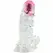 Baile Brave III Extension Sleeve with Vibrating Tip, 18cm, Transparent