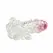 Baile Brave III Extension Sleeve with Vibrating Tip, 18cm, Transparent
