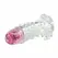 Baile Brave III Extension Sleeve with Vibrating Tip, 18cm, Transparent