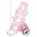 Baile Sweet 10 Vibrating Silicone Ring Set with Pink Textured Cover