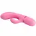 Pretty Love BW-500059 Silikonski Dual Stimulacioni Vibrator Roze USB 10 Režima