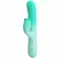 Pretty Love Gigi Aqua Green Dual-Action Intimate Device Silicone