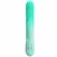 Pretty Love Gigi Aqua Green Dual-Action Intimate Device Silicone
