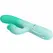Pretty Love Gigi Aqua Green Dual-Action Intimate Device Silicone