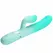 Pretty Love Gigi Aqua Green Dual-Action Intimate Device Silicone