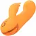 CalExotics Montecito Muse Dual Action Vibrator Narandžasti USB Punjiv