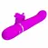 Pretty Love Butterfly 4-u-1 Multi-Funkcionalni Intimni Sistem Fuchsia