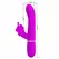 Pretty Love Butterfly 4-u-1 Multi-Funkcionalni Intimni Sistem Fuchsia