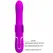 Pretty Love Butterfly 4-u-1 Multi-Funkcionalni Intimni Sistem Fuchsia