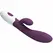 Pretty Love Alvis Dual Motor Intimate Silicone Massager, Purple, 21 cm