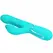 Pretty Love Rabbit Vibrator Pearls Aqua Green - Dual Motor & Beads Sistem