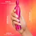 Durex Vibe & Tease Multi-Speed Intimate Massager - USB, Waterproof, Purple