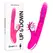 Diversia Bunny Up & Down 24 cm Intim Masina, USB, Silikon, Roza
