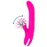 DIVERSIA Bunny Rotacija Intim Masina 24 cm USB Punjiva Roza