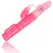 OHMAMA Rotirajuci Zec-Stil Vibrator Multifunkcionalni 25.5cm Roza