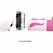 Pretty Love Antoine Silicone Rotating Dual-Action Vibrator, 12 Modes