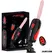 Jamyjob Pyston Base Intimate Device with Remote Control, Black-Red, 21.5 cm