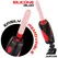 Jamyjob Pyston Base Intimate Device with Remote Control, Black-Red, 21.5 cm