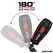 Jamyjob Pyston Base Intimate Device with Remote Control, Black-Red, 21.5 cm