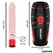 Jamyjob Pyston Base Intimate Device with Remote Control, Black-Red, 21.5 cm