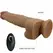 Pretty Love Jonathan Silicone Intimate Machine 21cm 3 Modes Remote Light Brown