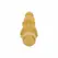 Get Real Gold Dicker Multi-Speed Gold Uređaj za intimnu stimulaciju 22 cm