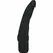 Get Real Classic Slim Vibrator Black - Kompaktni silikonski model sa Multispeed sistemom