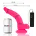 Diversia Fleksibilni Vibracioni Uređaj Roze 21.5cm sa Usisnom Čašom i Daljinskim Upravljanjem