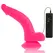 Diversia Fleksibilni Vibracioni Uređaj Roze 21.5cm sa Usisnom Čašom i Daljinskim Upravljanjem