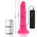Diversia Fleksibilni Vibracioni Intimni Uređaj Roze 23cm, Usisna Čaša, Daljinski Upravljač