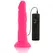 Diversia Fleksibilni Vibracioni Intimni Uređaj Roze 23cm, Usisna Čaša, Daljinski Upravljač