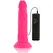 Diversia Fleksibilni Vibracioni Intimni Uređaj Roze 23cm, Usisna Čaša, Daljinski Upravljač