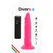 Diversia Fleksibilni Vibracioni Intimni Uređaj Roze 23cm, Usisna Čaša, Daljinski Upravljač