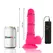 DIVERSIA Fleksibilni Vibracioni Model Roze 20.5cm sa Daljinskim Upravljanjem