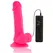DIVERSIA Fleksibilni Vibracioni Model Roze 20.5cm sa Daljinskim Upravljanjem