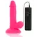 Diversia Fleksibilni Vibracioni Model Roze 17cm sa Usisnom Čašom i Daljinskim Upravljanjem